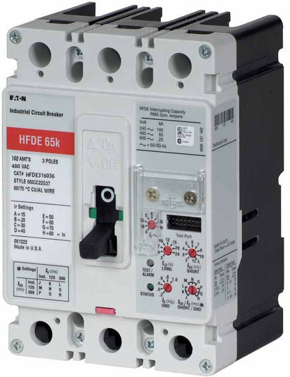 Cutler Hammer HFDE316036 Circuit Breaker | Series C HFDE 480V 160A