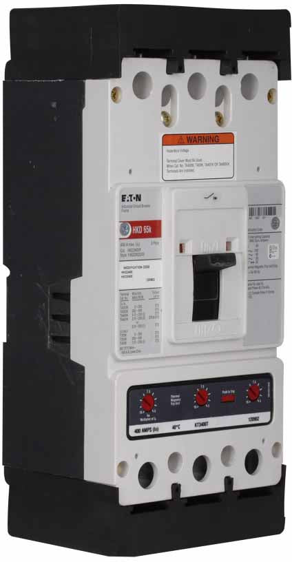 Cutler Hammer HKD3100 Circuit Breaker | 600V 100A 3P 65kA@480V Feed-Thru Series C
