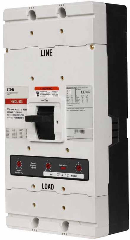 Cutler Hammer HMDL3700 Circuit Breaker | Series C HMDL 600V 700A