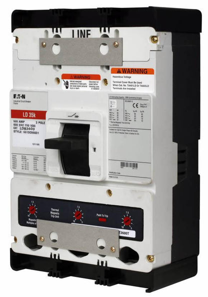 Cutler Hammer LDB3600 Circuit Breaker | Series C LDB 600V 600A