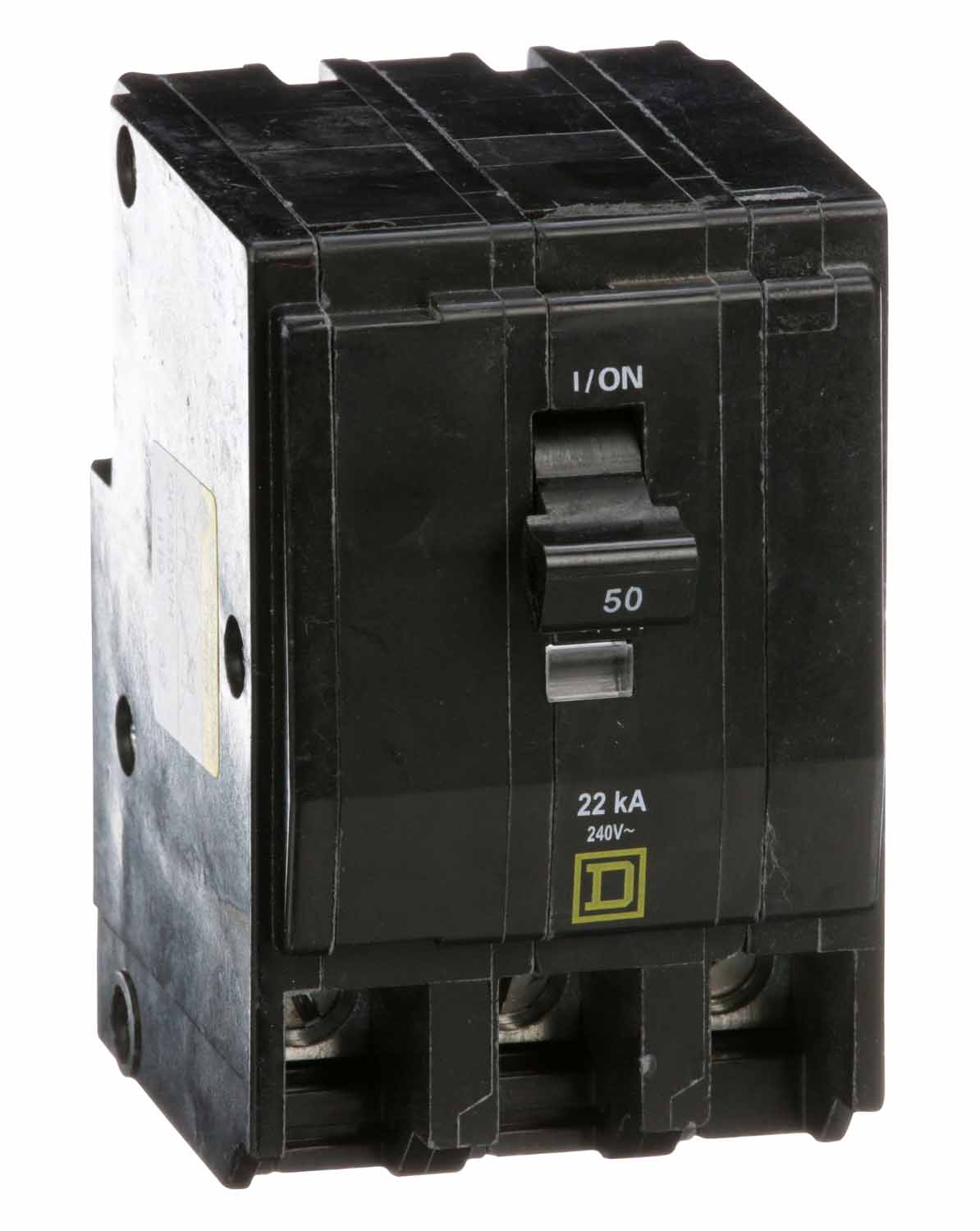 Square D QO350VH Circuit Breaker | 240V 50A 3P 22kA@240V Plug-In QO Series