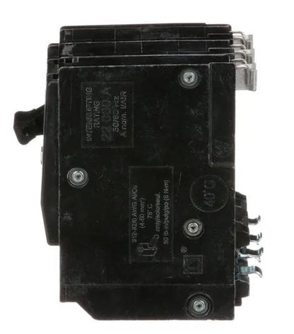 Square D QO350VH Circuit Breaker | 240V 50A 3P 22kA@240V Plug-In QO Series