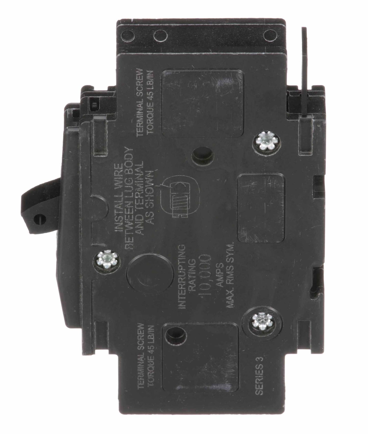 Square D QOU120 Circuit Breaker | 120/240V 20A 1P 10kA@120V Unit Mount QOU Series