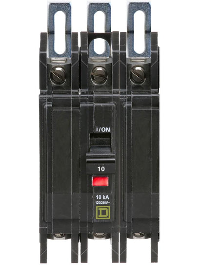 Square D QOU310 Circuit Breaker | 240V 10A 3P 10kA@240V Bolt-On QOU Series