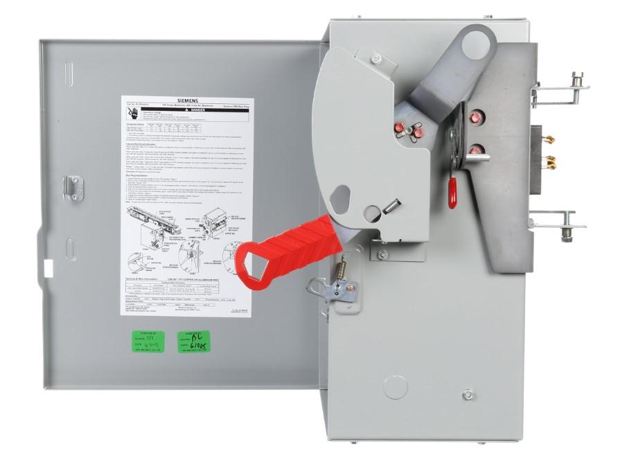 Siemens SLVBH3630G Fusible Bus Plug | 100A 600V 3 Phase 200kA@480V Sentron Low-Amp