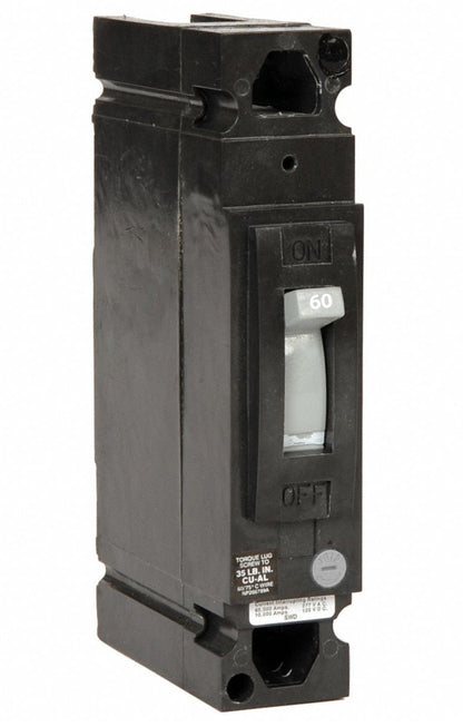 General Electric TED113060WL Circuit Breaker | 277V 60A 1P 14kA@277V Bolt-on Panelboard E150 Line