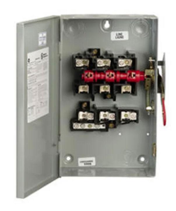 General Electric TGN3321 Disconnect Switch | 240V 30A 3P 3Pole Non-Fusible 100kA@240V Spec-Setter