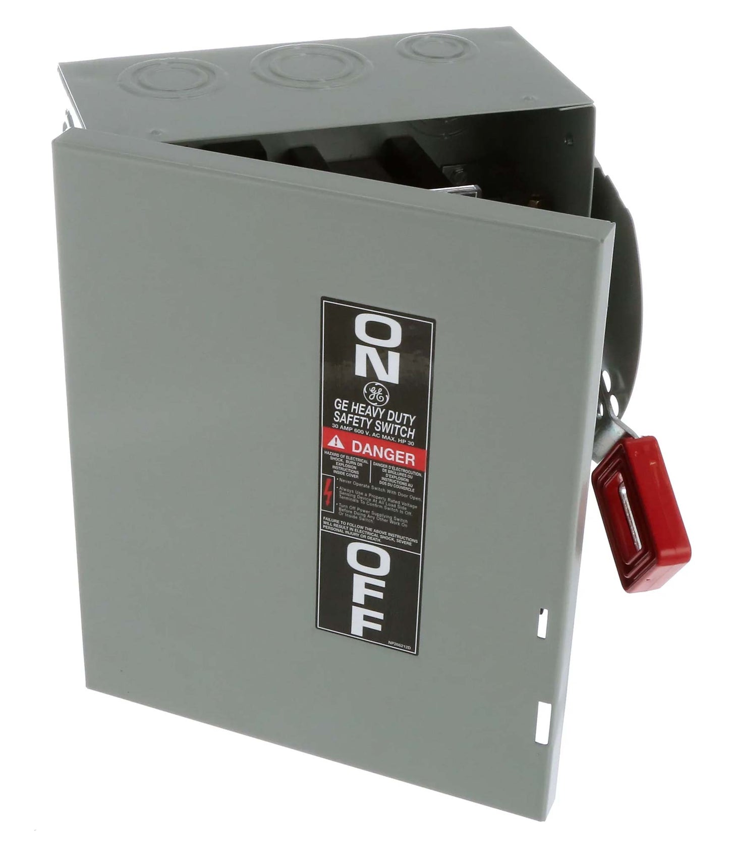 General Electric THN3361 Disconnect | 600V 30A 3P Non-Fusible Spec-Setter