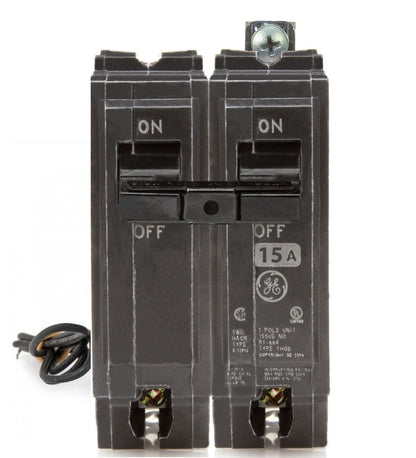General Electric THQB1115ST1 Circuit Breaker | 120V 15A 1P 10kA@120V Bolt-On Q-Line