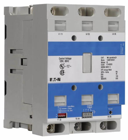 Cutler Hammer W+201K5CF Contactor | 3P 600V 270A 120V Coil Advantage Series