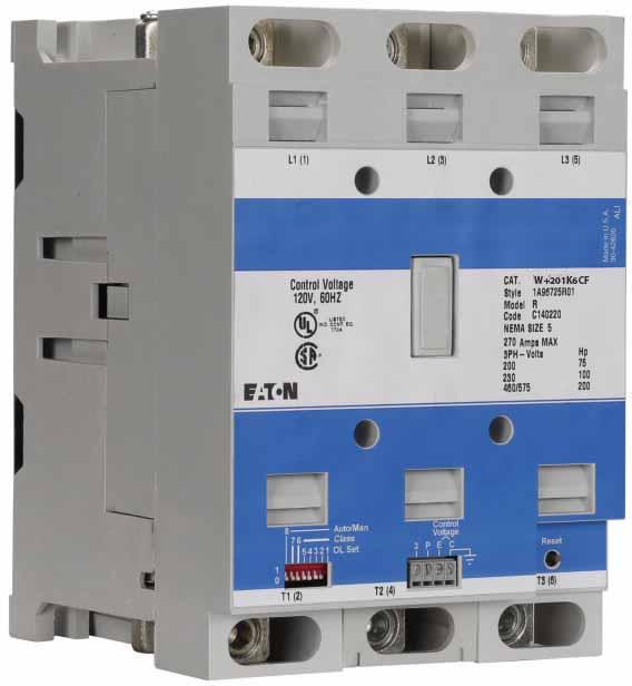 Cutler Hammer W+201K6CF Contactor | 600V 540A 3P 120V Advantage Series