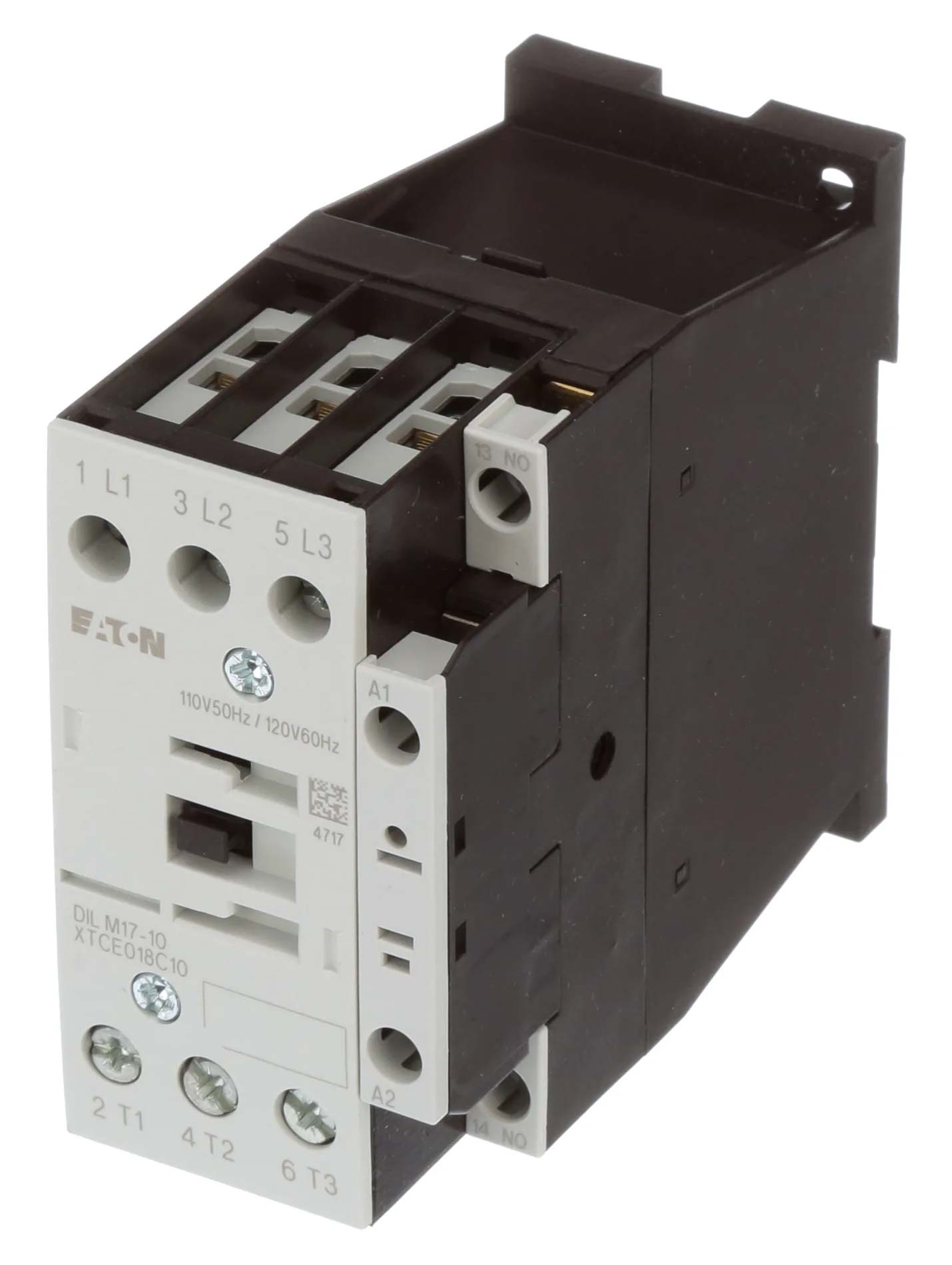 Cutler Hammer XTCE018C10A Contactor | 3P 3PH 600V 18A 120V Coil XT Series