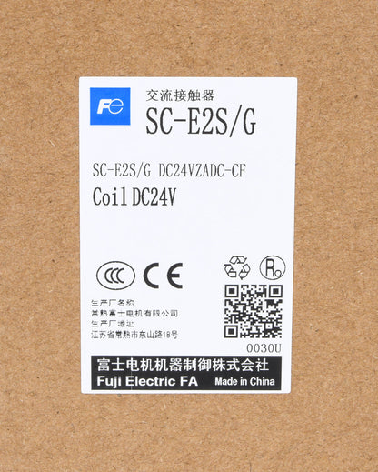 Fuji SC-E2SG-24VDC Contactor | 3P 3PH 690V 50A 24V SC-E Series