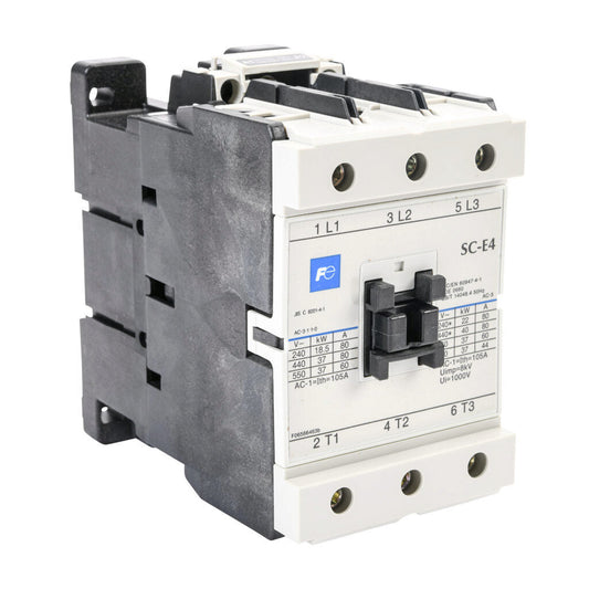 Fuji SC-E4-110VAC Contactor | 3P 3PH 690V 80A 110V SC-E Series