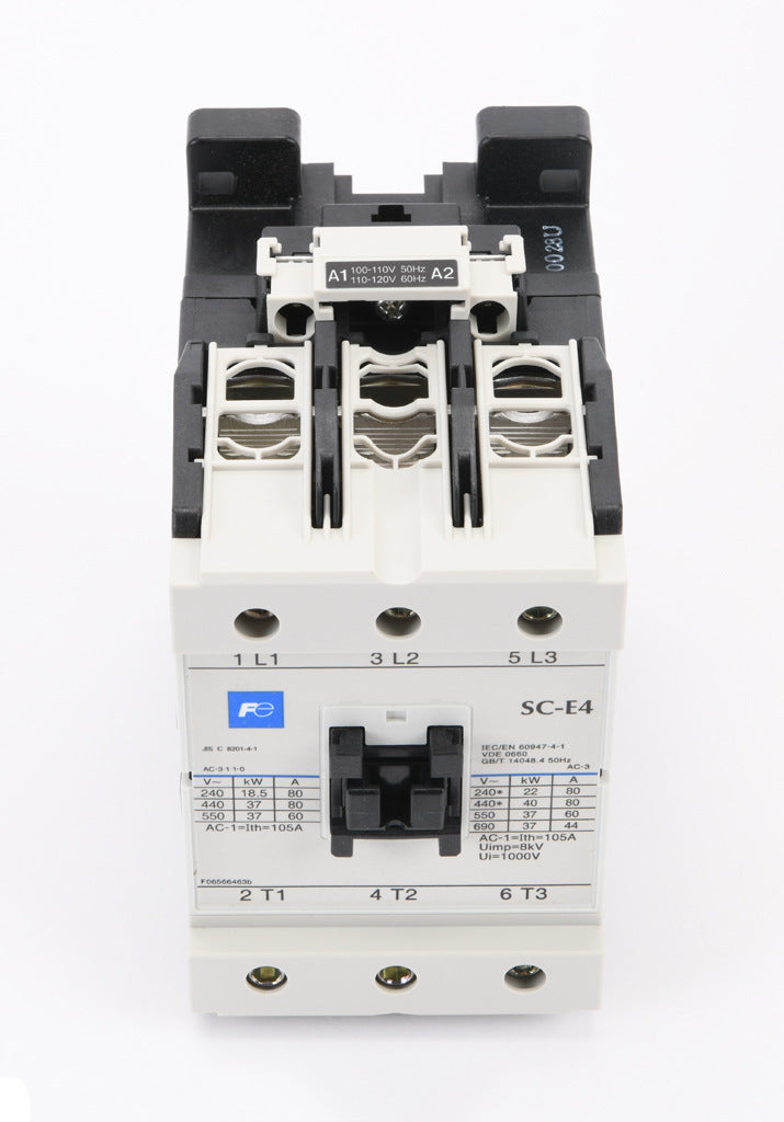 Fuji SC-E4-110VAC Contactor | 3P 3PH 690V 80A 110V SC-E Series
