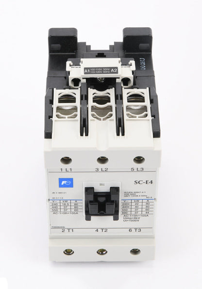 Fuji SC-E4-110VAC Contactor | 3P 3PH 690V 80A 110V SC-E Series