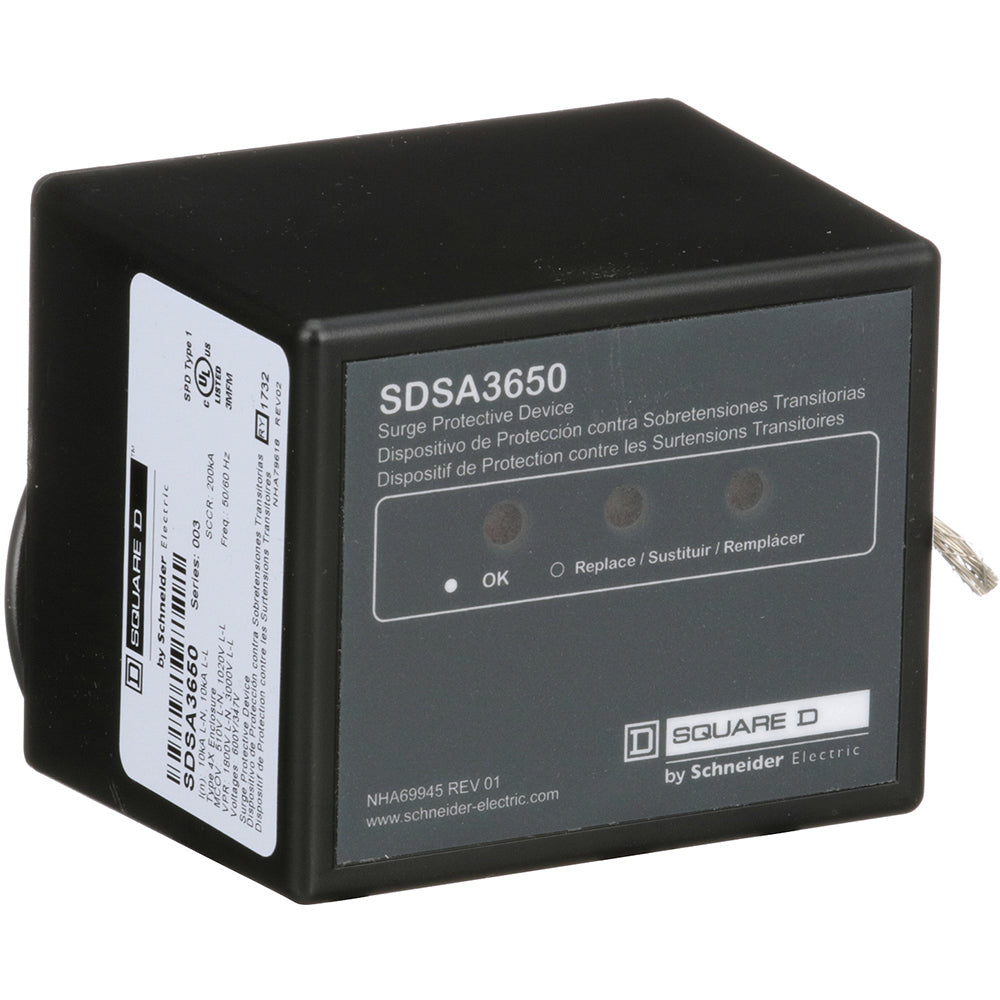 Square D SDSA3650 Circuit Breaker | 347/600 AC Surgelogic