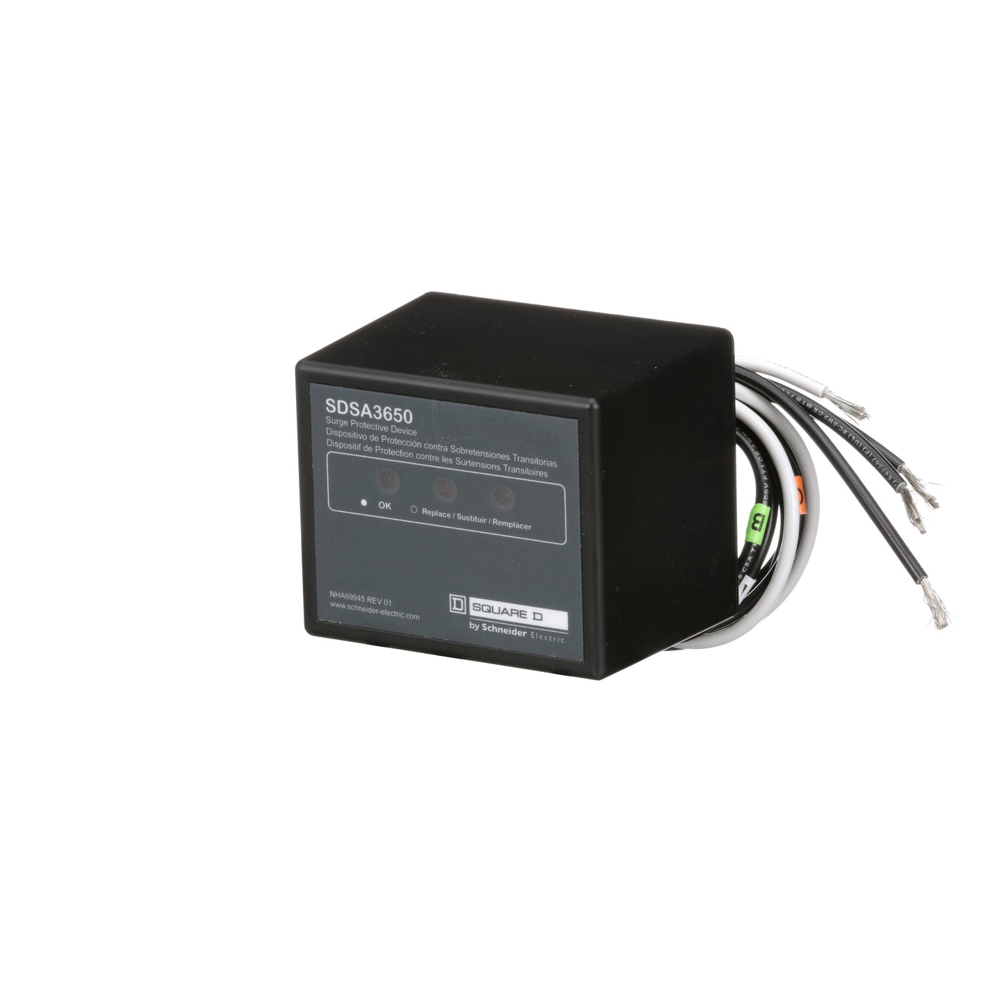 Square D SDSA3650 Circuit Breaker | 347/600 AC Surgelogic