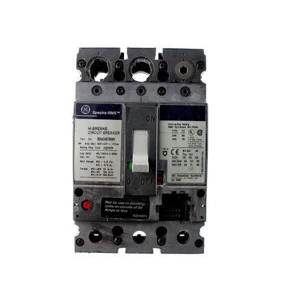 General Electric SEHA24AT0060 Circuit Breaker | 480V 60A 2P 25kA@480V Bolt-On Spectra Series