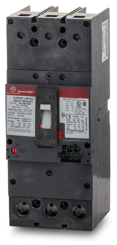 General Electric SFLA36AT0250 Circuit Breaker | 600V 250A 3P 65kA@480V Bolt-On Spectra Series