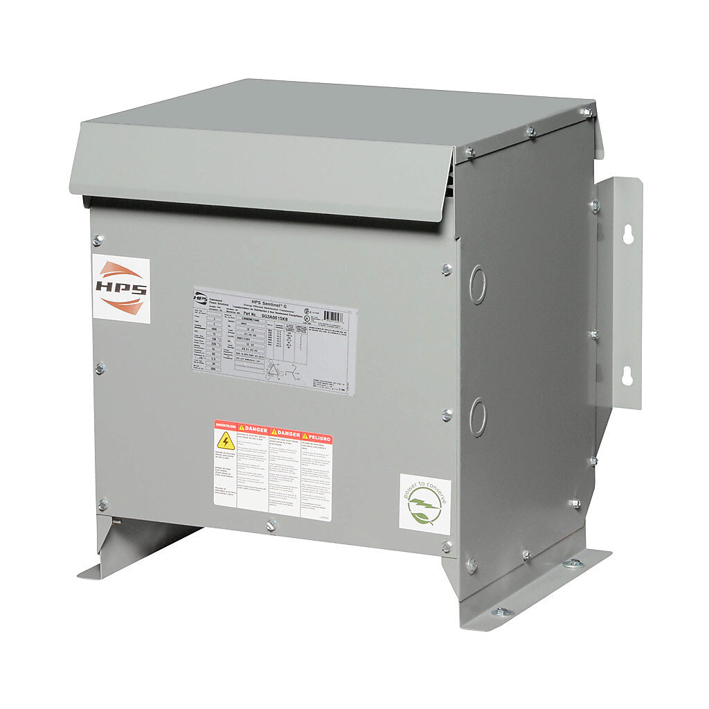 Hammond Power Solutions SG3A0015KB Transformer 15kVA 480D-208Y/120V