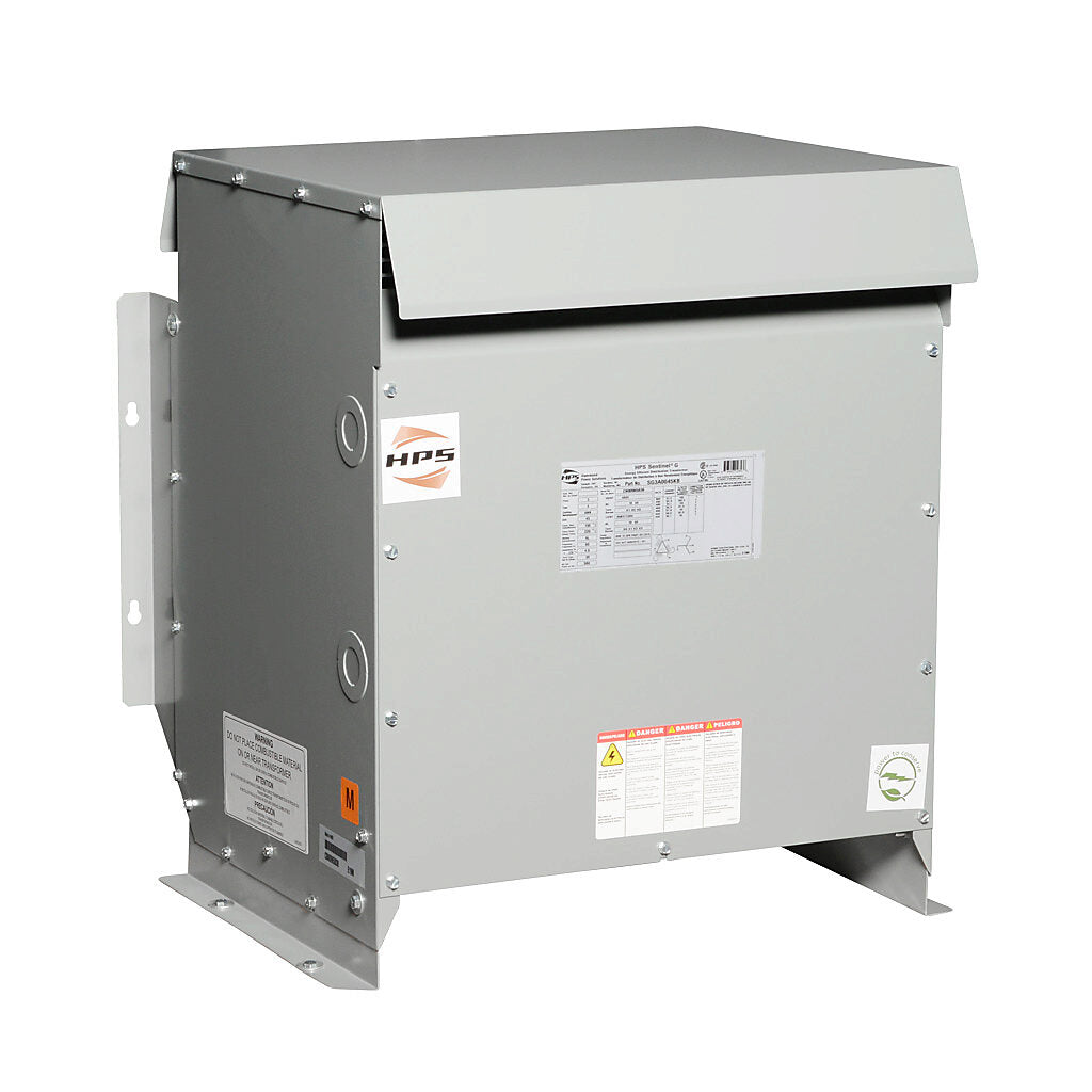 Hammond Power Solutions SG3A0045KB Dry Type Transformer 45 kVA 480D-208Y/120V Sentinel G