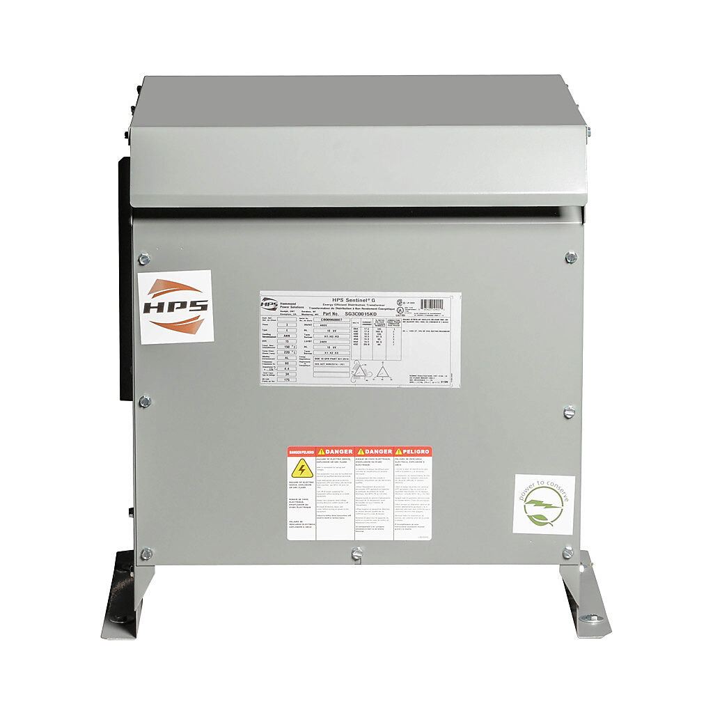 Hammond Power Solutions SG3C0015KD Transformer 15 kVA 480D-240/120V