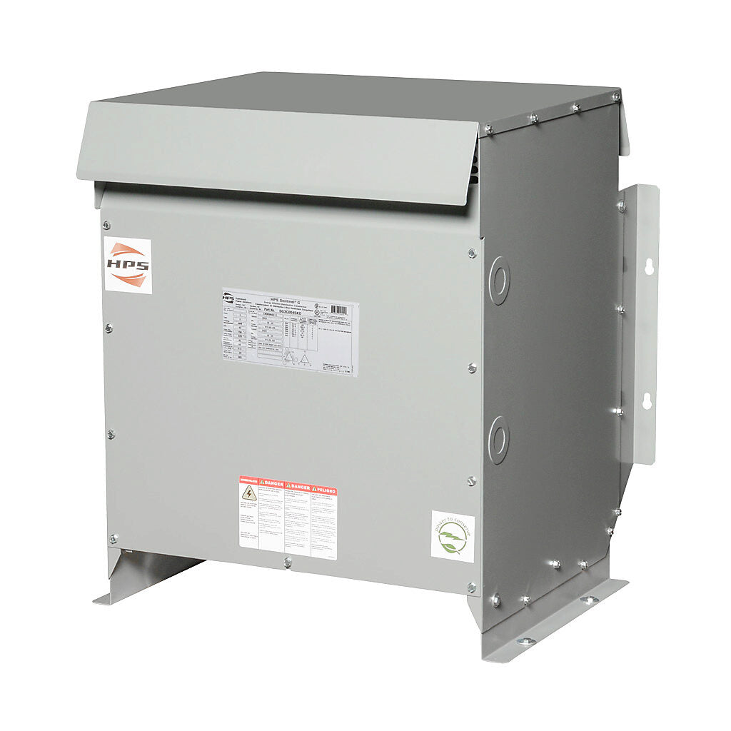 Hammond Power Solutions SG3C0045KD Transformer | 45kVA 3-Phase 480D-240/120V Sentinel G