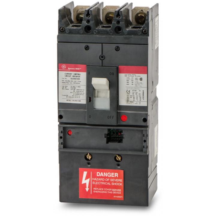 General Electric SGPA36AT0400 Molded Case Circuit Breaker | 600V 400A 3P 100kA@480V Bolt-On Spectra Series