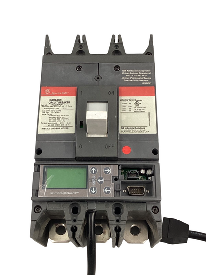 SGLC3606L4XX - General Electric Bolt-On 600V 600A 3 pole circuit breaker 65kA@480V - Essential Electric Supply
