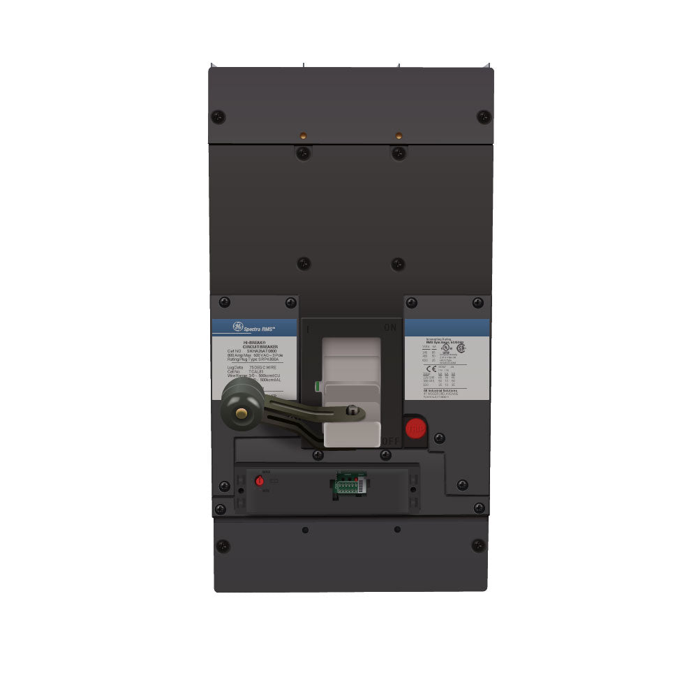 General Electric SKHA26AT0800 Circuit Breaker | 600V 800A 2P 50kA@480V Bolt-On Spectra Series