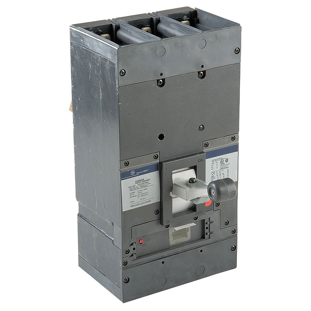 General Electric SKHA36AT0800 Circuit Breaker | 600V 800A 3P 50kA@480V Bolt-On Spectra Series