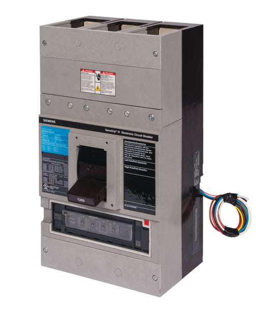 Siemens SND6A120LSIGH Circuit Breaker | 600V 1200A 3P 50kA@480V Feed-Thru LSIG Sentron Series