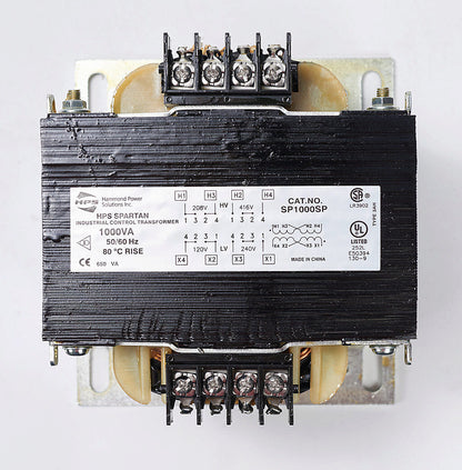 Hammond SP1000SP Transformer | 1 Phase 208x416V Primary 120x240V Secondary 50/60Hz Copper