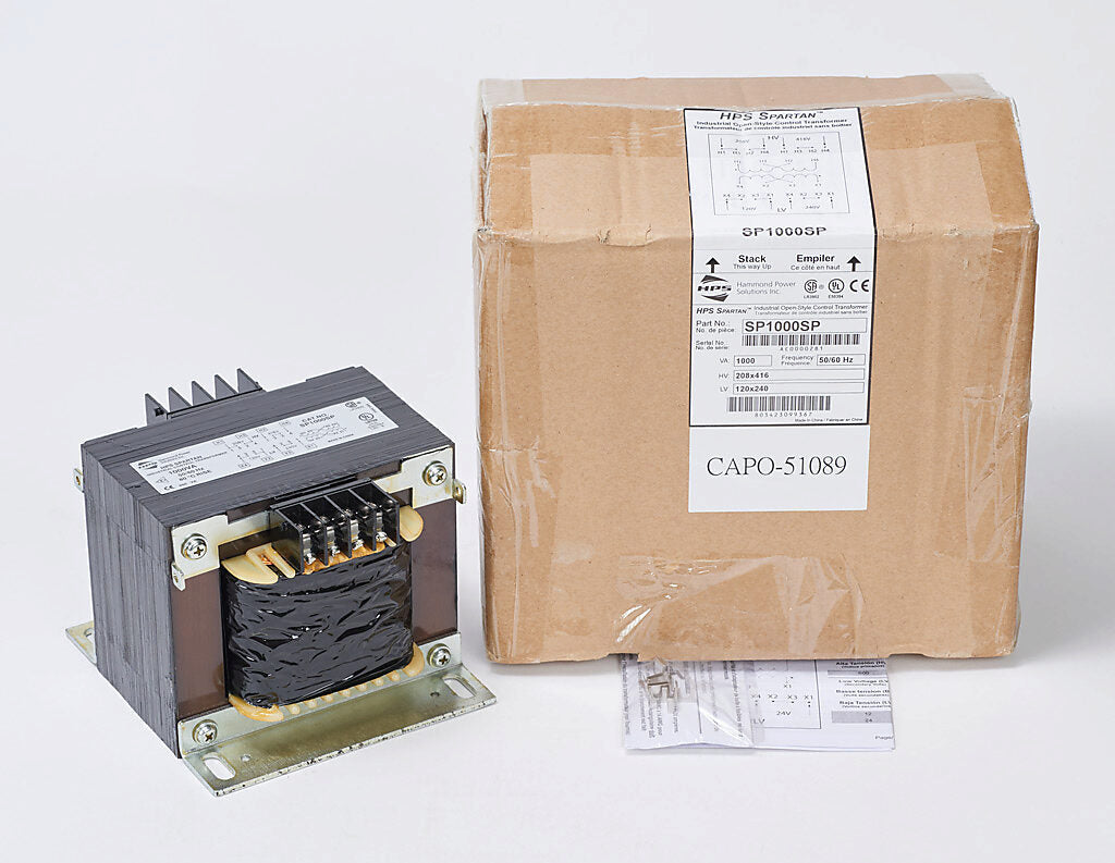 Hammond SP1000SP Transformer | 1 Phase 208x416V Primary 120x240V Secondary 50/60Hz Copper