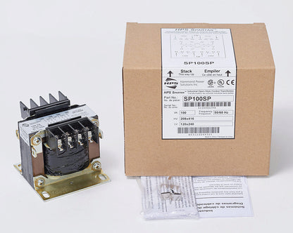 Hammond Power Solutions SP100SP Transformer | 208x416V Primary 120x240V Secondary 50/60Hz Seismic Compliant