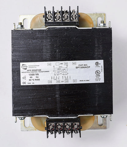 Hammond Power Solutions SP1500ACP Transformer | 600 480V Primary 120x240V Secondary 60Hz