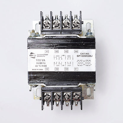 Hammond Power Solutions SP150MQMJ Transformer | 240x480V Input 120x240V Output Seismic Compliant