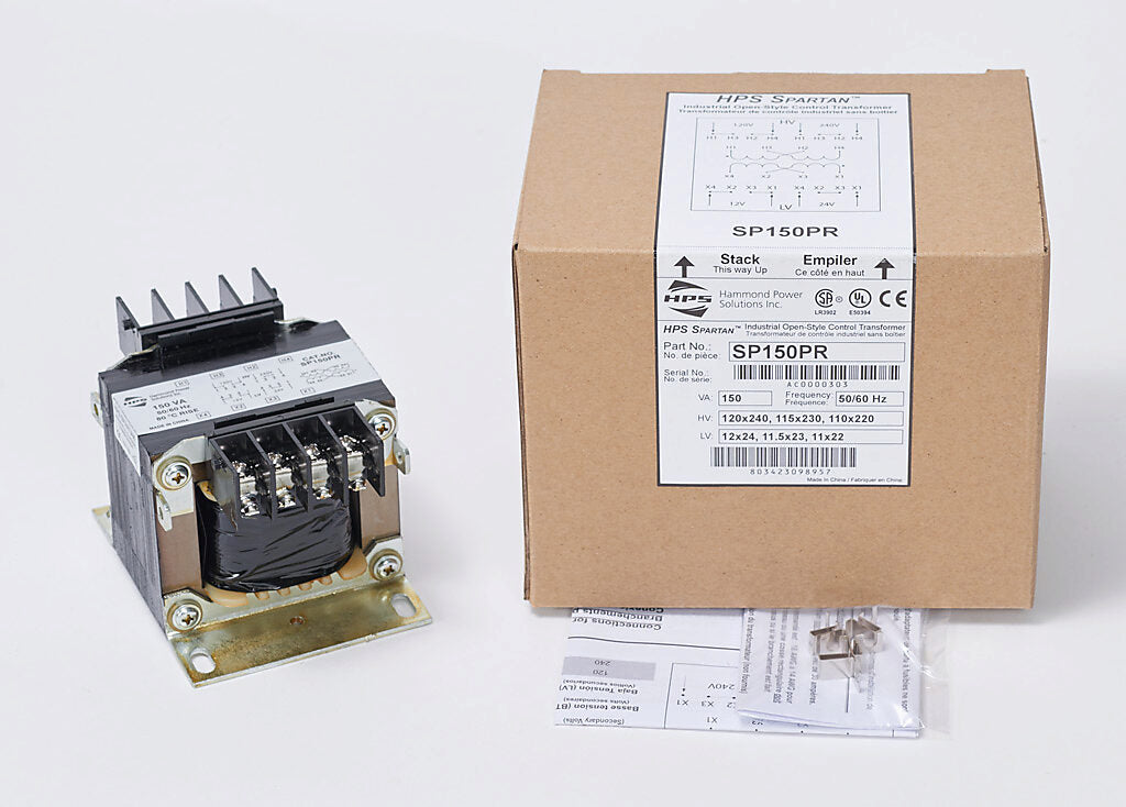 Hammond Power Solutions SP150PR Transformer | 120x240V Primary 12x24V Secondary Seismic Compliant