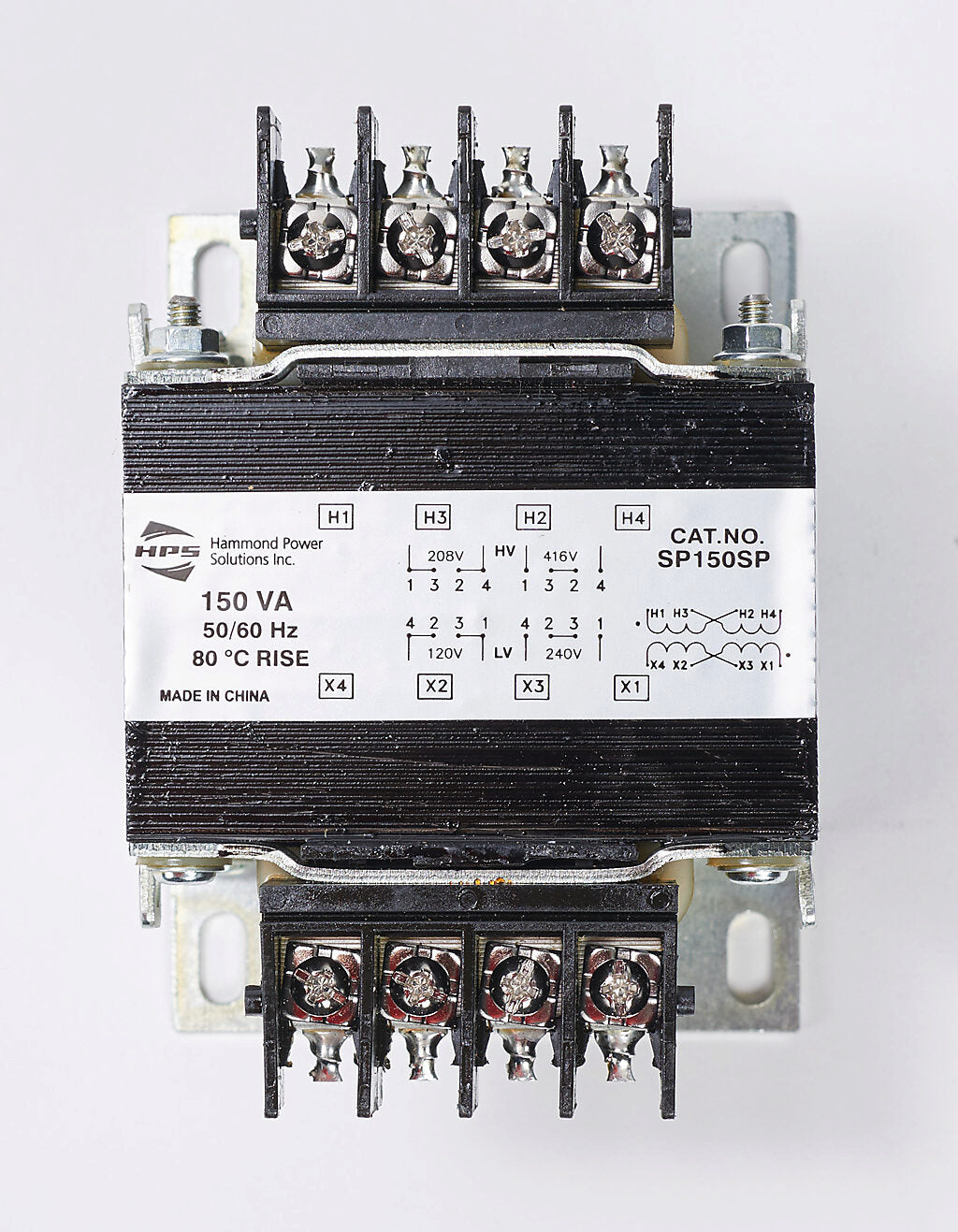 Hammond Power Solutions SP150SP Transformer | Single-Phase 208x416V Seismic Compliant