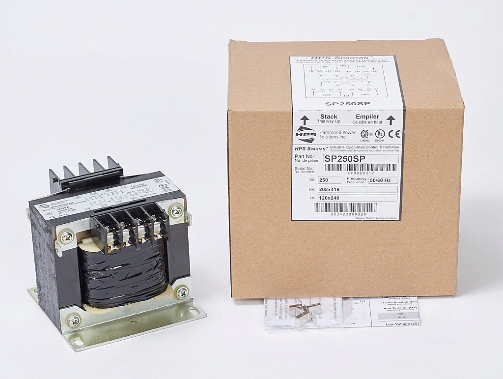 Hammond Power Solutions SP250SP Transformer | 208x416V Primary 120x240V Secondary Seismic Rated