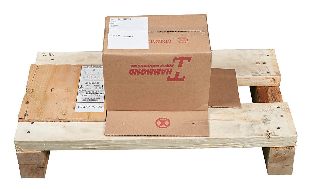 SP3000ACP Transformer | 3.54 kVA 600/480V Primary 120x240V Secondary