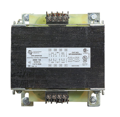 Hammond Power Solutions SP3000MQMJ Transformer | 3.54 kVA 240x480V 120x240V Seismic OSHPD Compliant