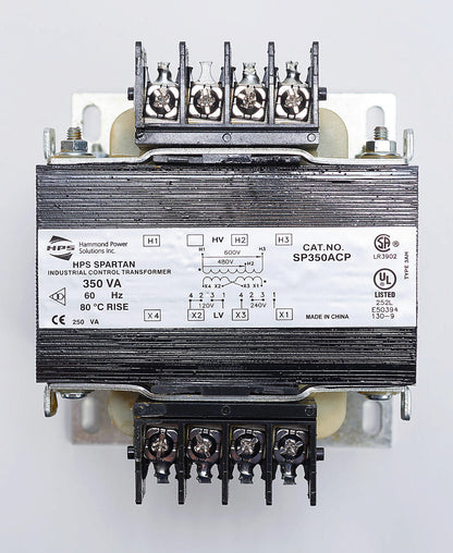 Hammond Power Solutions SP350ACP Transformer | 600/480V to 120x240V Seismic Rated