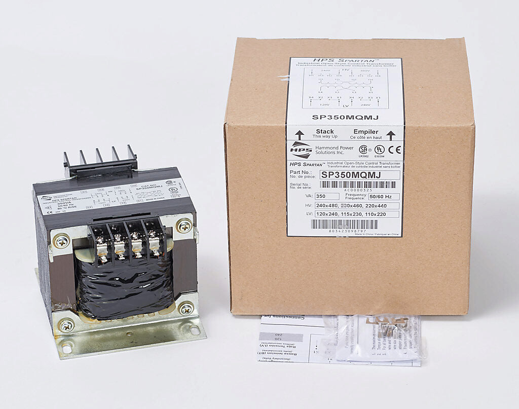 Hammond Power Solutions SP350MQMJ Transformer | 240x480V 120x240V 50/60Hz Seismic Compliant