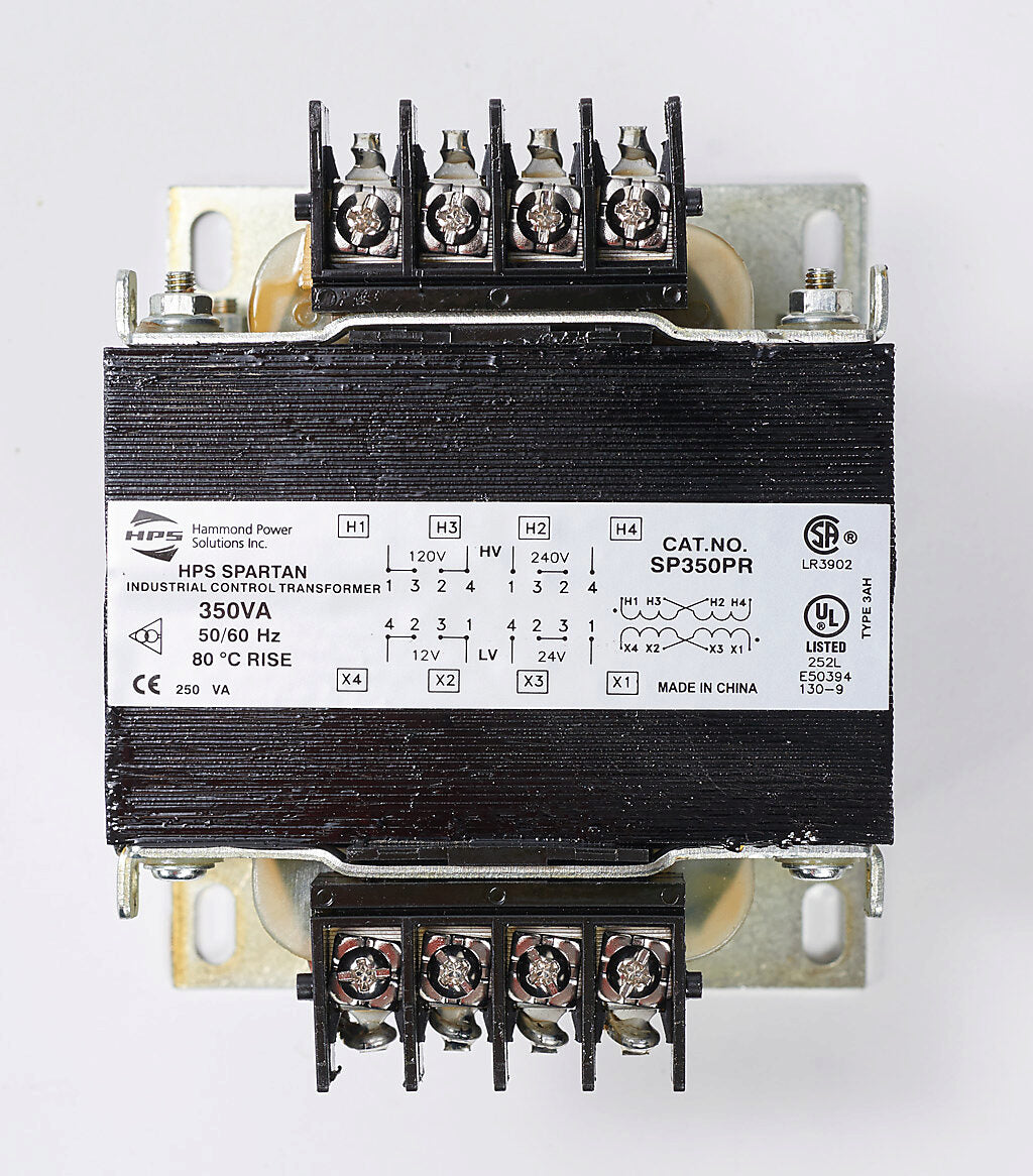 Hammond Power Solutions SP350PR Transformer 120x240V to 12x24V Seismic Compliant