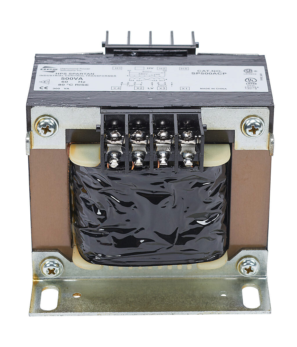 Hammond Power Solutions SP500ACP Transformer 600/480V to 120x240V Seismic Compliant