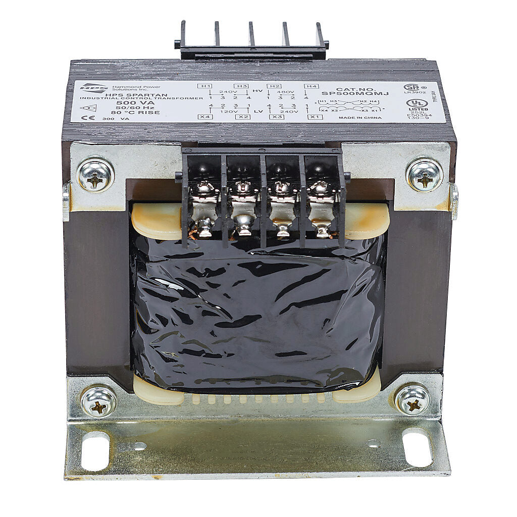 Hammond Power Solutions SP500MQMJ Transformer | 240x480V Primary 120x240V Secondary 50/60Hz Seismic Compliant