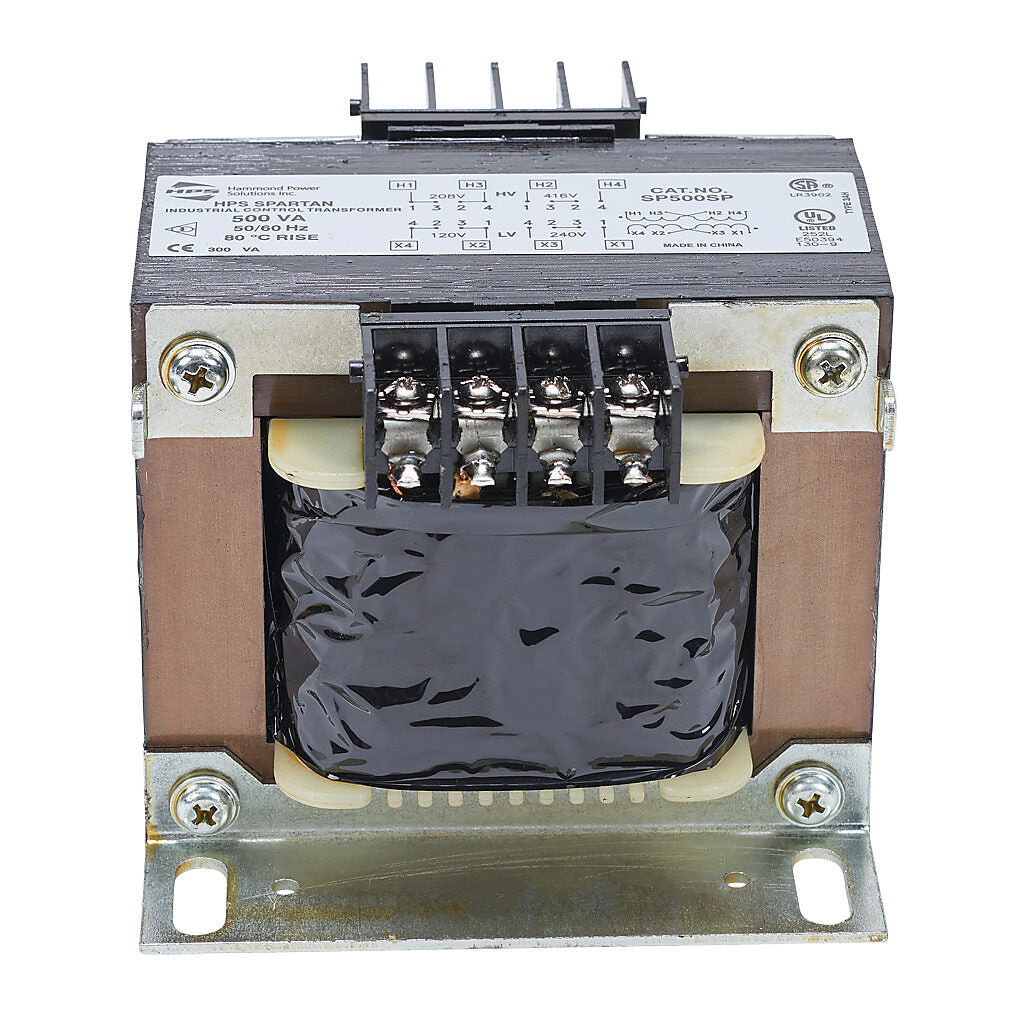 Hammond Power Solutions SP500SP Transformer | 208x416V Primary 120x240V Secondary 50/60Hz Copper Seismic Compliant