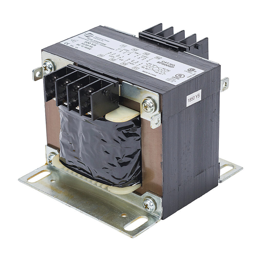 Hammond Power Solutions SP500SP Transformer | 208x416V Primary 120x240V Secondary 50/60Hz Copper Seismic Compliant